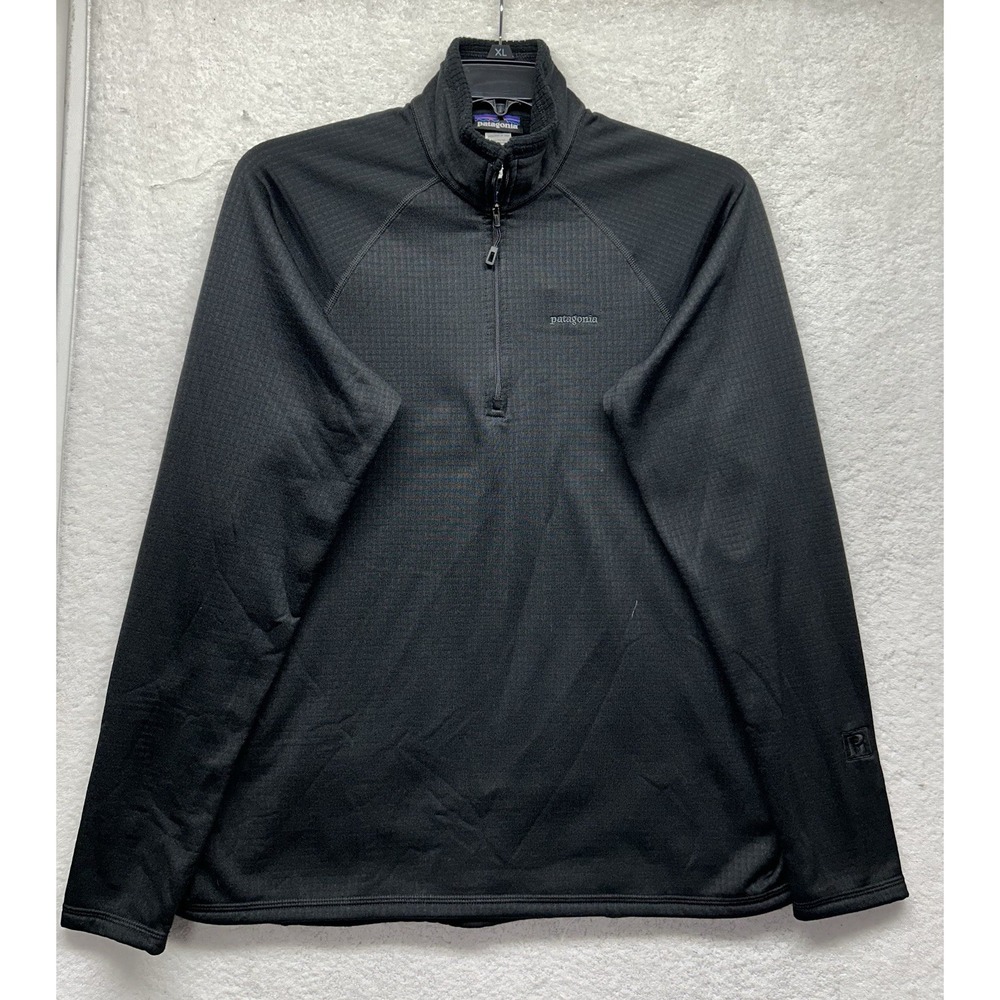 Patagonia Womens Size XL Black Vintage R1 Regulator Fleece Jacket New